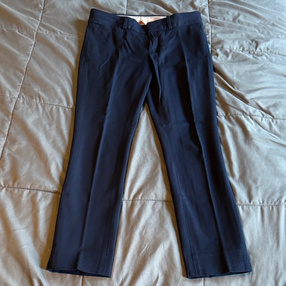 Navy Ankle Pants from Banana Republic
